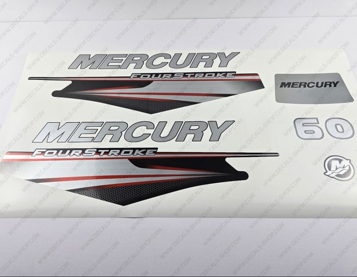 Mercury 60HP Four Stroke 2013-2017 Outboard Decal Kit